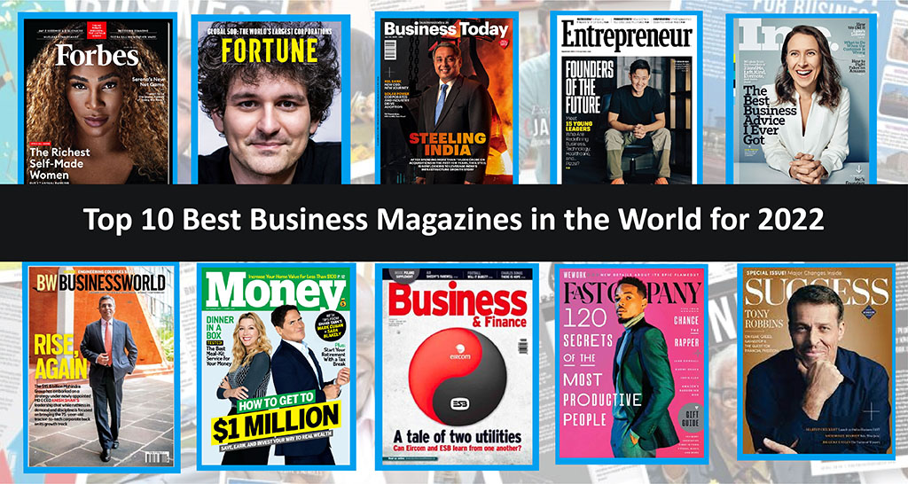 Top 10 Best Business Magazines in the World for 2022
